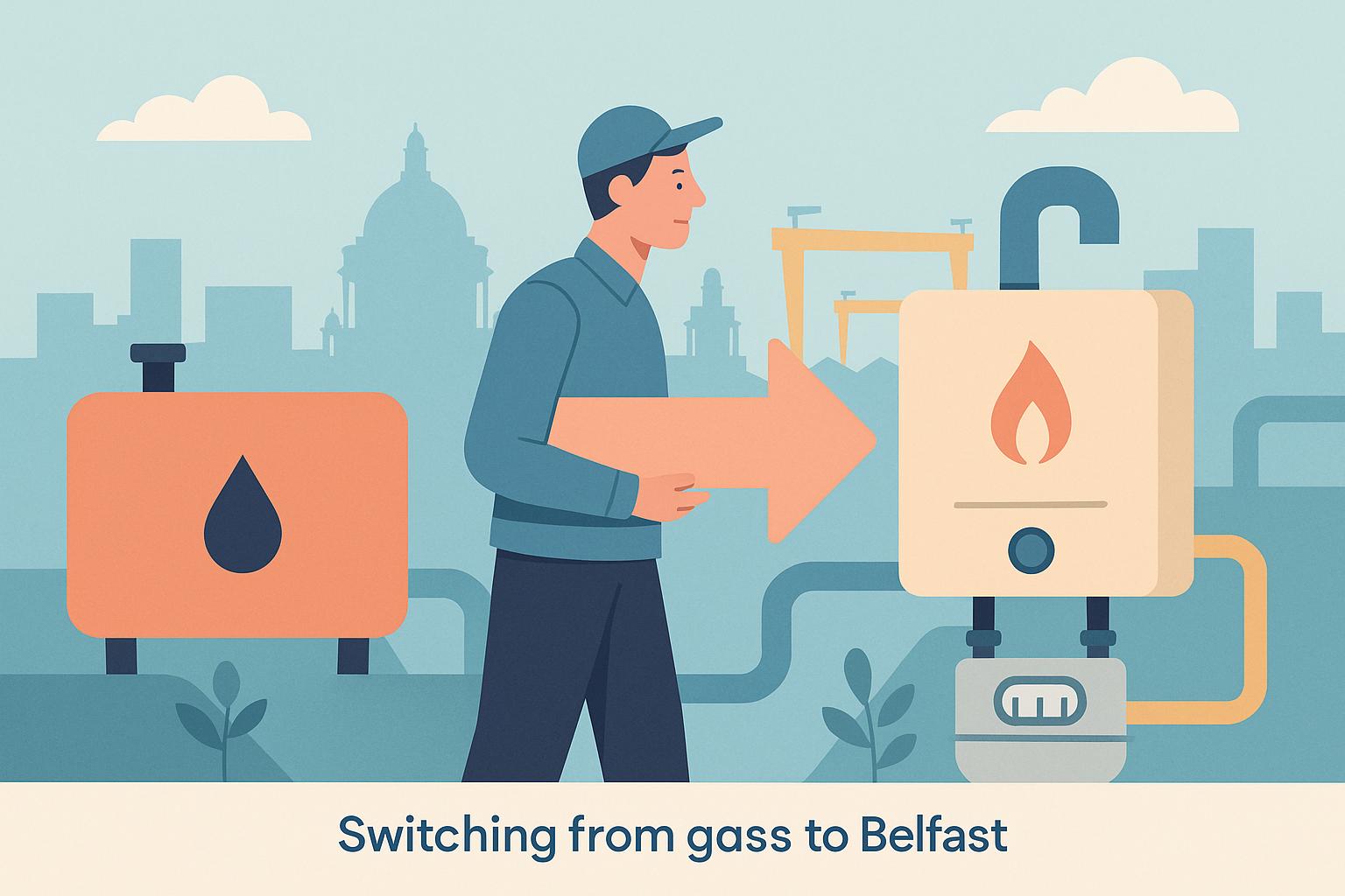 Read more about the article The Benefits of Oil to Gas Heating Installations in Belfast