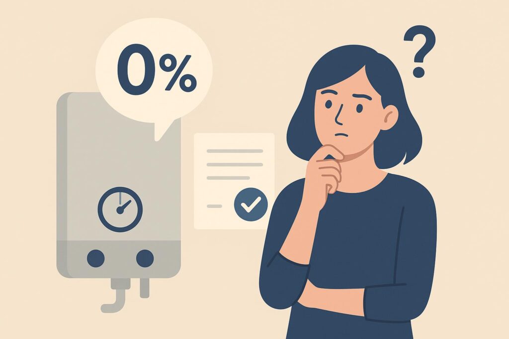 boiler finance options