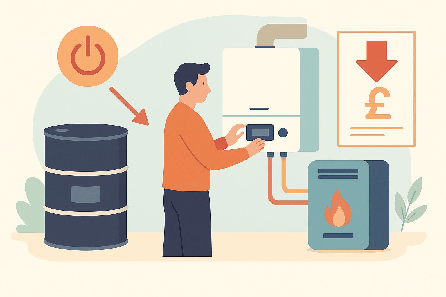 Read more about the article Cutting Heating Bills in Larne with Oil to Gas Conversion