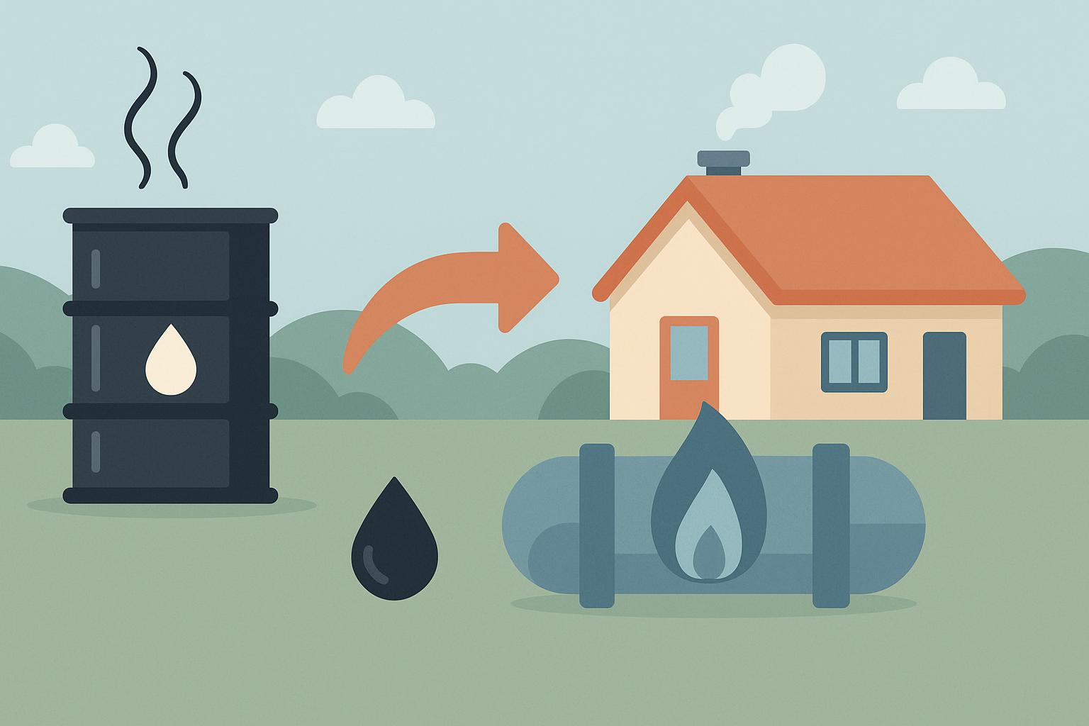 Read more about the article Top Benefits of Upgrading from Oil to Gas in County Antrim